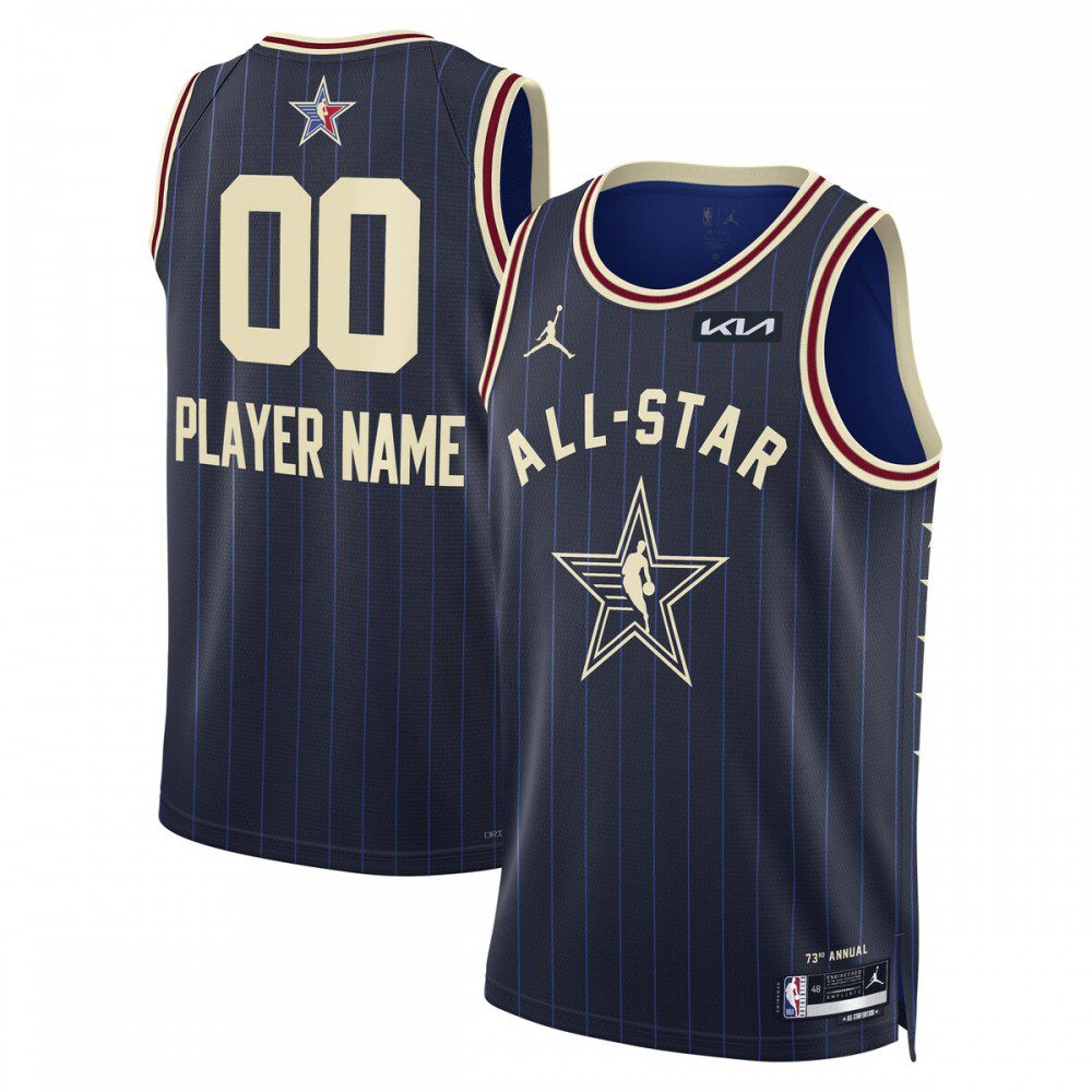 Jordan Brand Unisex 2024 NBA All-Star Game Swingman Custom Jersey - Navy-Pro Kit Vault | Brand New 26/27 Sports Jerseys